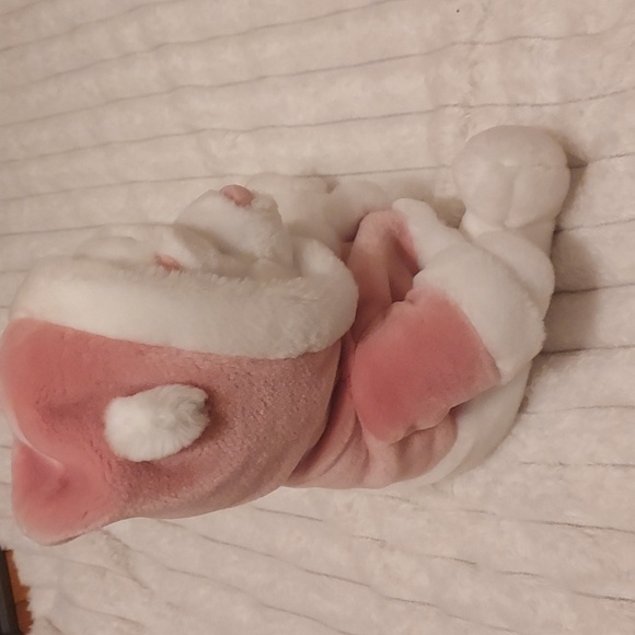 Pooh Bear Pink And White Winter Disney Store Exclusive Stuffy - Picture 5 of 6